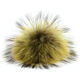Lana Grossa Fur Pompom Finnraccoon | 133-mustard