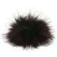 Lana Grossa Fur Pompom Finnraccoon | 149-black/red