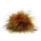 Lana Grossa Fur Pompom Finnraccoon | 137-red/mustard