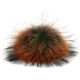 Lana Grossa Fur Pompom Finnraccoon | 142-black/copper