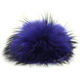 Lana Grossa Fur Pompom Finnraccoon | 126-cobalt