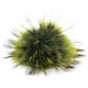 Lana Grossa Fur Pompom Finnraccoon | 500-kiwi green/moss green