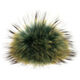Lana Grossa Fur Pompom Finnraccoon | 502-emerald/sand