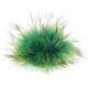 Lana Grossa Fur Pompom Finnraccoon | 503-aqua/neon green