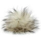 Lana Grossa Fur Pompom Finnraccoon | 115-raw white/black brown