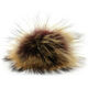 Lana Grossa Fur Pompom Finnraccoon | 118-chestnut