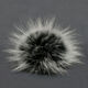 Lana Grossa Fur Pompom Finnraccoon | 144-black/white