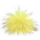 Lana Grossa Fur Pompom Finnraccoon | 608-lemon yellow