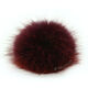 Lana Grossa Fur Pompom Fox | 04-bordeaux