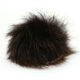 Lana Grossa Fur Pompom Fox | 10-brown