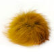 Lana Grossa Fur Pompom Fox | 15-mustard
