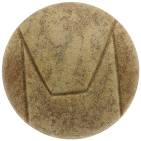 Lana Grossa Button with eyelet, wood, 25mm