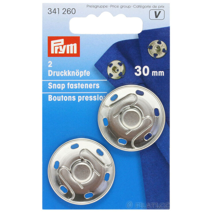 Lana Grossa PRYM 341260/30mm | 260-silver