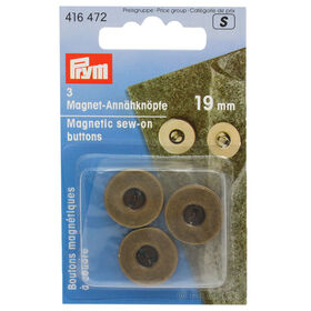 Lana Grossa Magnetic sew-on buttons 19mm