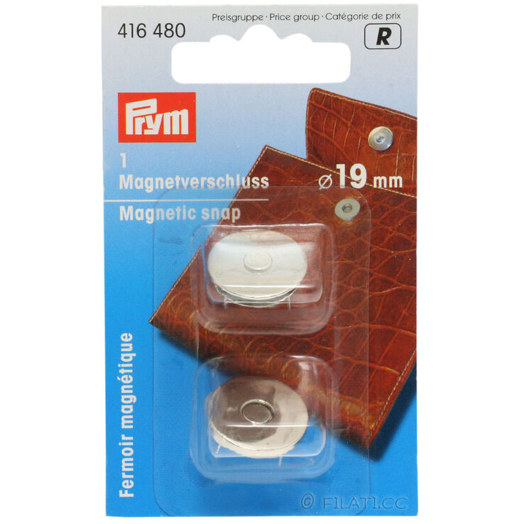 Prym Magnetic snap 19mm | 480-silver