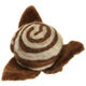 Lana Grossa Felted trim element/7cm | 01-brown