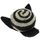 Lana Grossa Felted trim element/7cm | 02-black