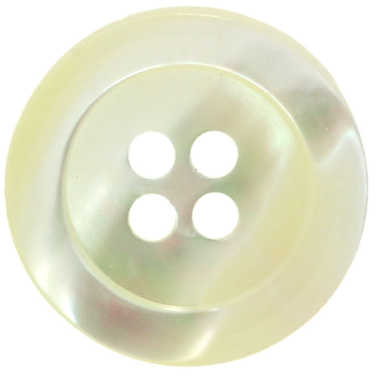 Union Knopf Mother of pearl button 4-hole 20mm | 99-pearl