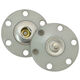 Union Knopf Push button 25mm | 74-light gray