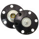 Union Knopf Push button 25mm | 80-black