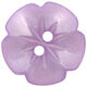 Union Knopf Flower button 2-hole 15mm | 60-lilac