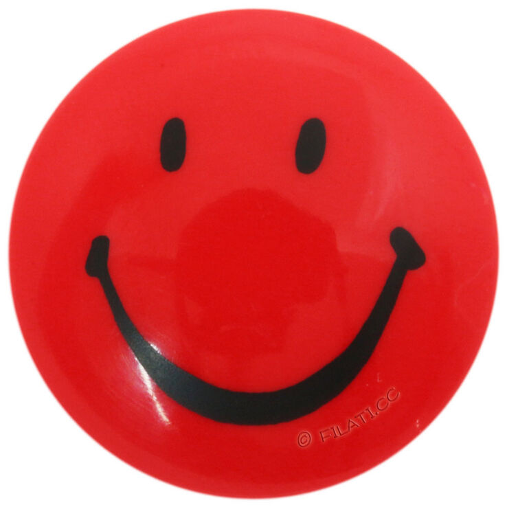 Union Knopf Children's button with eyelet 20mm | 48-red