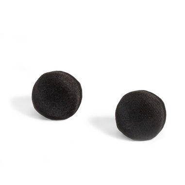 Satin button with eyelet 18mm