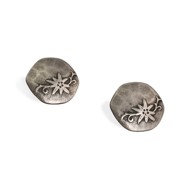 Union Knopf Metal button with eyelet 23 mm | 83-antique silver