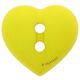 Union Knopf Button 2-hole 15mm | 38-yellow