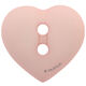 Union Knopf Button 2-hole 15mm | 46-subtle rose