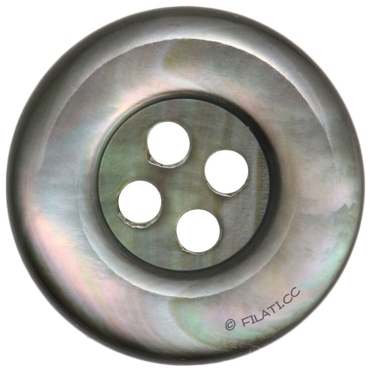 Lana Grossa UNION KNOPF 43311/23mm | 76-dark gray