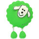 Union Knopf Button with eyelet 18mm | 026-green
