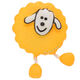 Union Knopf Button with eyelet 18mm | 038-yellow
