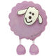 Union Knopf Button with eyelet 18mm | 060-lilac