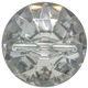 Union Knopf Button with eyelet 22mm | 10-Diamond imitation