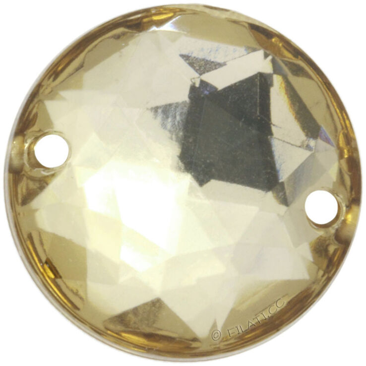 Union Knopf Jewellery stone 16mm | 16-light beige