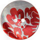 Lana Grossa UNION KNOPF 452665/18mm | 48-silver/red