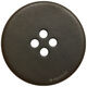 Union Knopf Button 4-hole 20mm | 20-dark brown