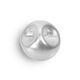 Lana Grossa Pearl with eyelet white 10mm