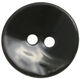 Union Knopf Button 2-hole 18mm | 80-black