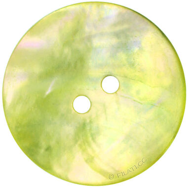 Mother of pearl button 2-hole 28mm