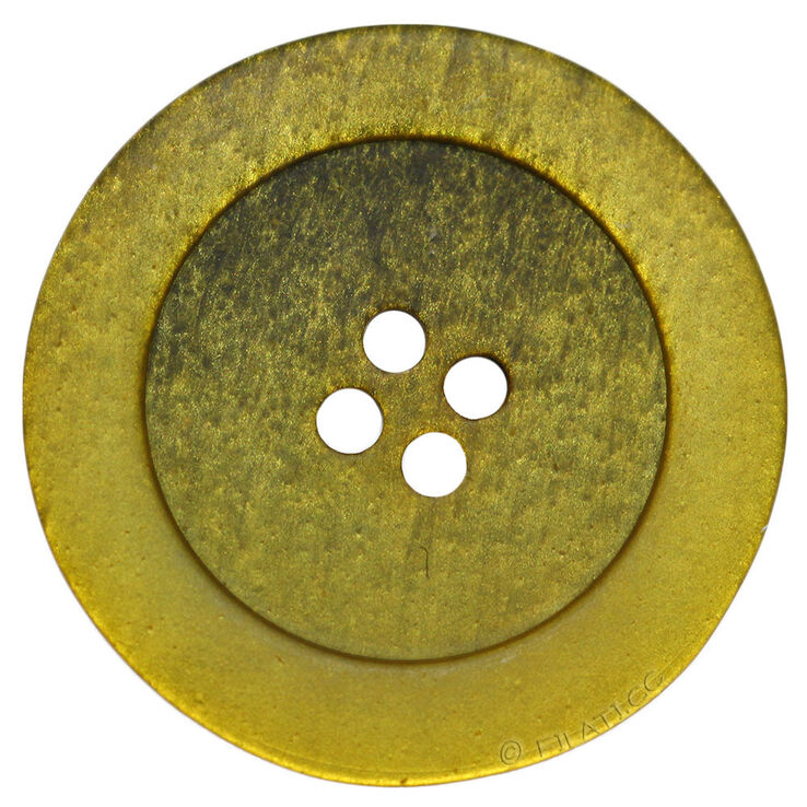 Union Knopf Button 4-hole 25mm | 40-black/gold