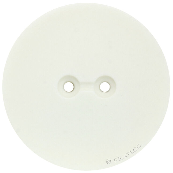 Union Knopf Button 2-hole 28mm | 12-white