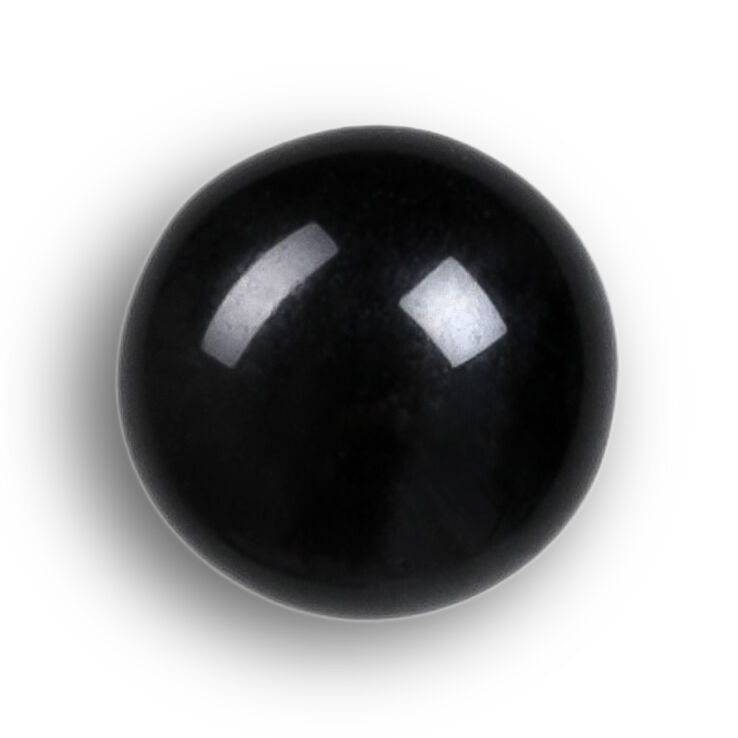 Union Knopf Animal eye glass 10mm | 80-black