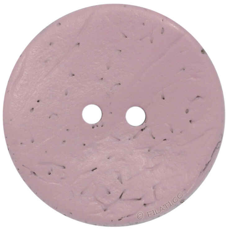 Union Knopf Button 2-hole, Coco,23mm | 046-rose