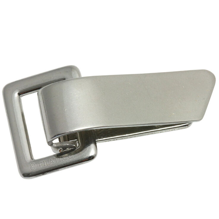 Union Knopf Metal clip 25mm | 82-silver
