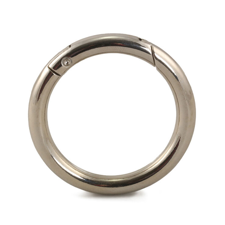 Union Knopf Snap hook 25mm | 082-silver