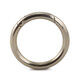 Union Knopf Snap hook 25mm | 082-silver