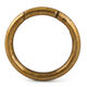 Union Knopf Snap hook 40mm | 851-antique brass