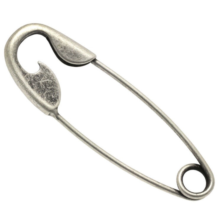 Lana Grossa Kilt pin 58916/10cm | 83-silver